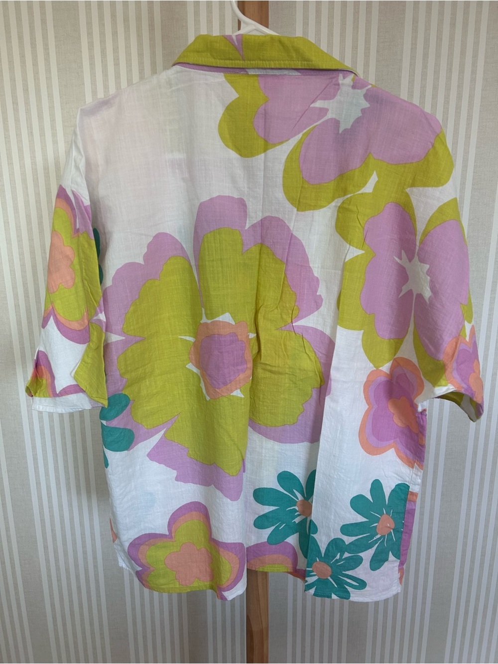 SABO Seona Top and Shorts Matching Set Bubblegum Floral Tropical Print Size S/M - Picture 12 of 16